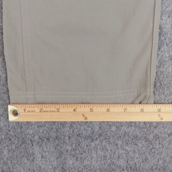 Marmot Men’s Size 32x32.5 Hiking Pants Green Flat Front Nylon Outdoor Active - Picture 8 of 9